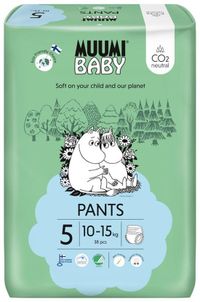 Muumi baby Eco luierbroekjes maat 5 - 10-15 kg - 40 stuks