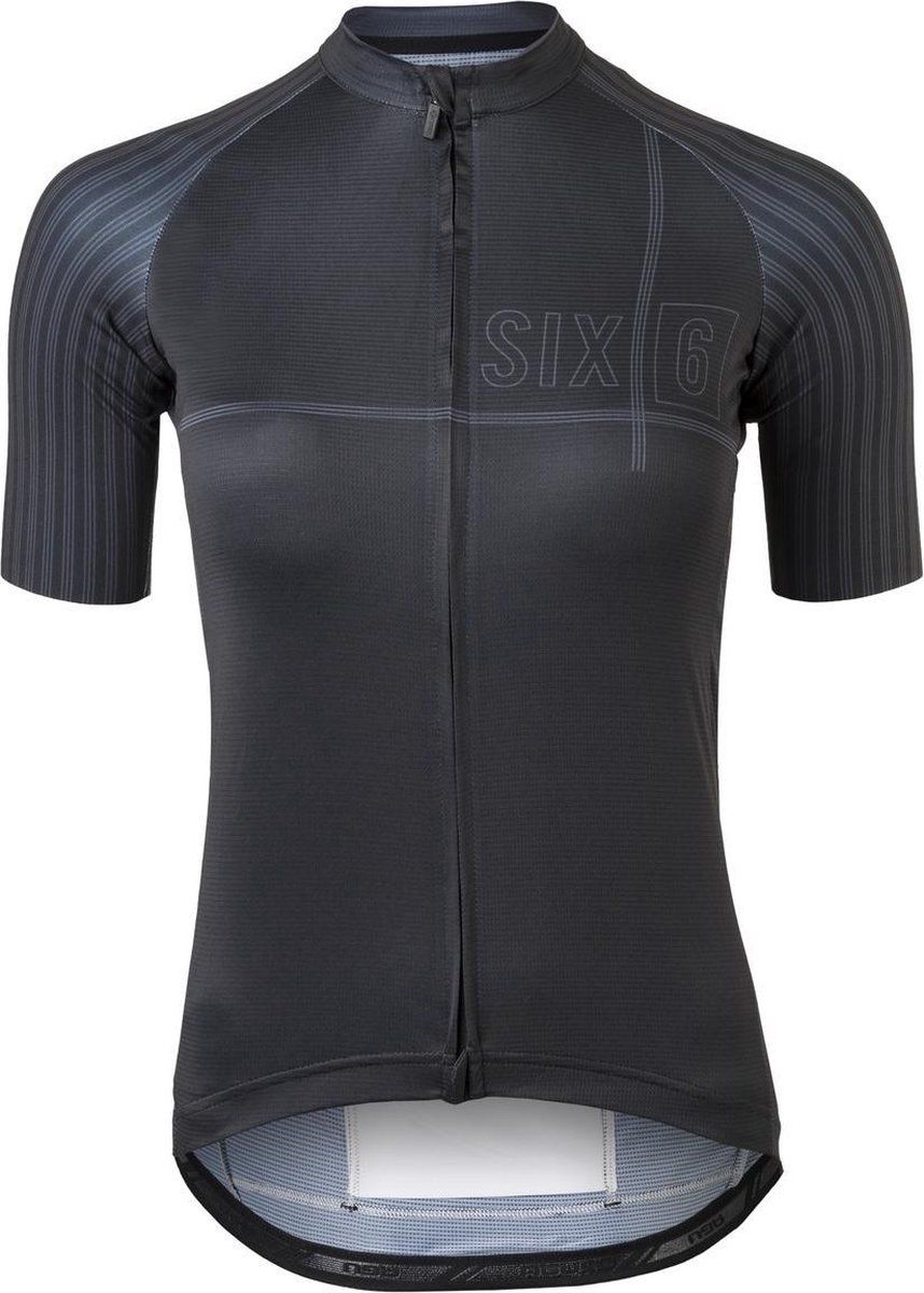 AGU Classic Fietsshirt II Six6 Dames - Zwart - M