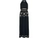 Gothicana by EMP Gothicana Zwarte Jurk met Ruches in de Taille - Dames - S