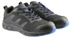 Högert Technik Chaussures de sécurité BARTEN S1 SRC, embout en acier (200 J), KPU, doublure en mesh respirant, noir, taille 39
