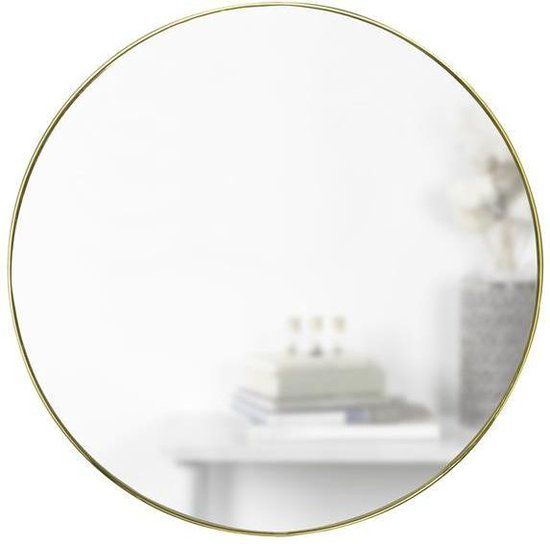 Umbra Hubba wandspiegel - Rond - Ø 86.4 cm - Goud