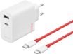 OnePlus SuperVOOC Charger 80W with 2 Ports