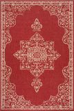 Safavieh Medallion BHS180 tapijt, rechthoekig, 91 x 152 cm, rood/crème