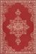 Safavieh Medallion BHS180 tapijt, rechthoekig, 91 x 152 cm, rood/crème
