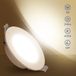Aigostar spot LED encastrable Backlit - 4W - 4000K - Vert foncé