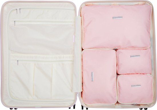 SUITSUIT Fabulous Fifties - Packing Cubes - Set van 4 - Roze Pastel