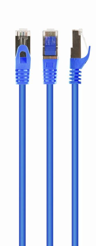 Gembird PP6-3M/B - Netwerkkabel, FTP Cat6, blauw