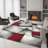 TapisTrend Designer tapijt Rood 80x150 cm