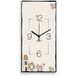 Horloge, Egan Horloge van keramiek, geëmailleerd, maat S, ivoorkleurig