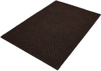 KOTARBAU® Droogloopmat, Schoonloopmat, Deurmat, Polyester + Gummi, 60 x 90 cm, Bruin, Rechthoekig