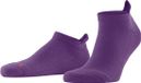 FALKE Cool Kick kort eenkleurig functioneel materiaal sneakersokken enkelsokken unisex paars - maat 42-43
