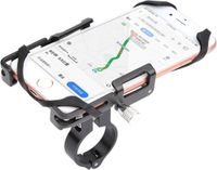 GUB P10 Universele Verstelbare Telefoon Fietshouder - Zwart