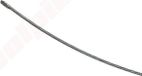 Acier câble B19, 1,4 mm x 2,5 mètre, avec extrémités en Z