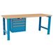 Lista Werkbank 27x36E 4 laden - hoogte 840 mm