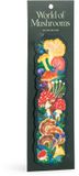 World Galison World of Mushrooms Paper Bookmark