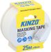 Kinzo Ruban de masquage/ruban de peintre - blanc - 48mm x 25m