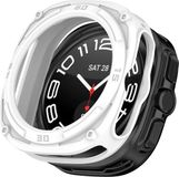 By Qubix Qubix TPU Harnas case (open front) Wit Geschikt voor Samsung Galaxy Watch Ultra / Ultra 2 - 47mm