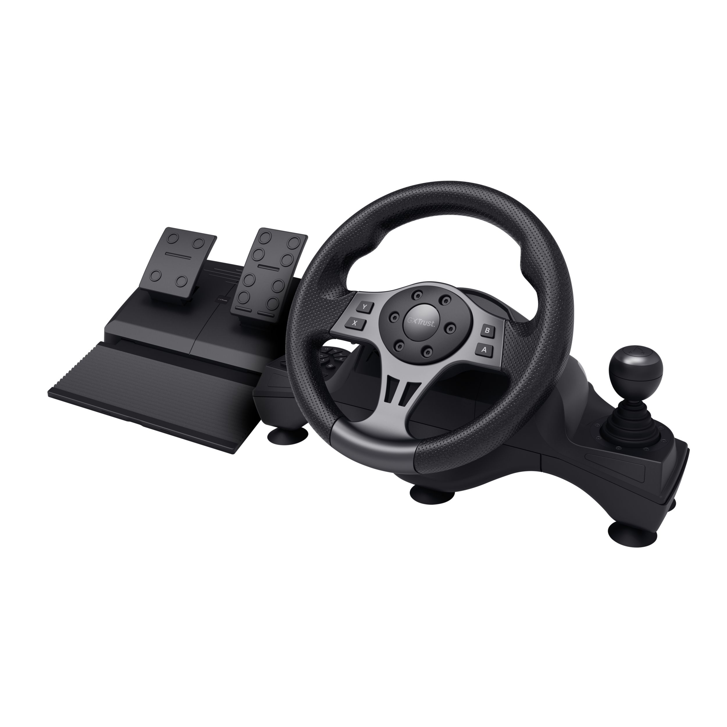 Trust GXT 289 Movi Gaming Stuurwiel - Race stuur - PS4, Xbox One, PC & Nintendo Switch