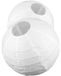 Set de 2 abat-jour en papier pliables, 40 cm