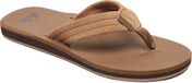 Quiksilver Carver Suede Hommes Tongs - Tan - Taille 39