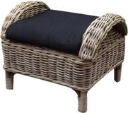 AVH Outdoor Tuinmeubelen Naturel repose-pieds 50x65xH43 cm - olefin black