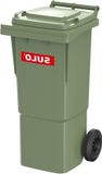 Markenlos CLASSIC vuilnisbak 60 liter groen RAL6011