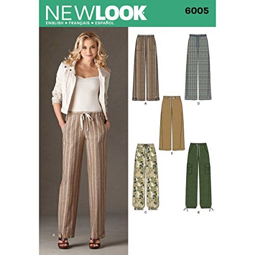 New Look A 6005 Misses Pants - Sizes 10-22