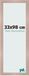 Your Decoration Cadre photo 33x98 cm MDF Vieux rose Bologna
