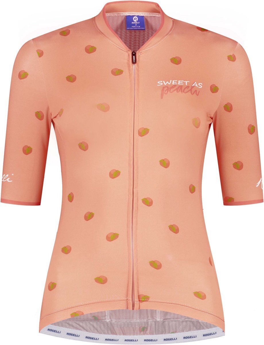 Rogelli Fruity Fietsshirt Dames Coral - Maat XL