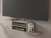 Mobistoxx DENMA Meuble tv-hifi suspendu chêne sonoma