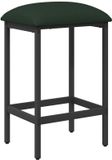 vidaXL Barkruk Donkergroen 40 x 32 x 64 cm Bewerkt hout