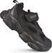 Permani Baskets pour enfants Chaussures de sport Garçons Filles Chaussures de loisirs Gelteo Noir Taille 29