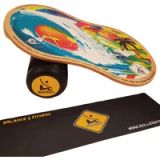 RollerBone Evenwichtsbord met matje Shabby Pro 1.0