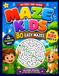 Maze Kids: 80 Easy Maze Puzzles for Kids Ages 4–8 | Fun and Engaging Activity Book with Solutions