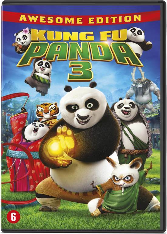 - Kung Fu Panda 3 dvd