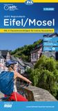 ADFC-Regionalkarte KOMPASS Karten Regionalkarte- Eifel / Mosel cycling map 1:75.000 Duitsland