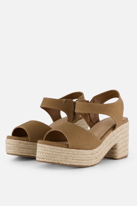 Cellini Sandalen taupe Canvas - Maat 40