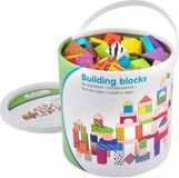 New Classic Toys Houten Bouwblokken - 100 stuks