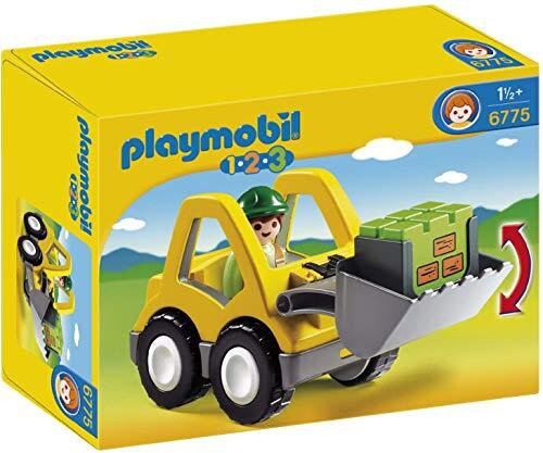 playmobil 1.2.3 Graafmachine Met Werkman - 6775
