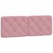 VidaXL Hoofdbordkussen 120 cm Roze