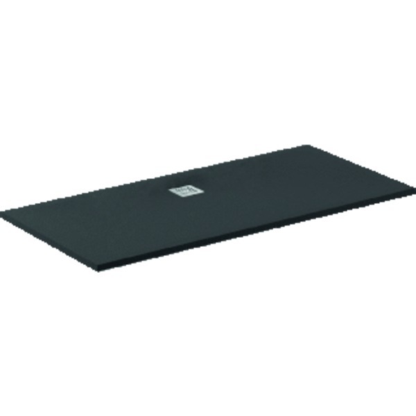 Ideal Standard Ultraflat Solid douchebak rechthoekig 180x90x3cm zwart K8306FV