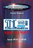 SONIC SCREWDRIVER Archive: 1986 to 1987: Volume FOUR in the Sonic Screwdriver Magazine Collection, Issues #040 to #046 (Colour)
