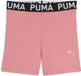 Puma Strong Korte Leggings Roze M Vrouw