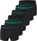 Uncover by Schiesser SCHIESSER Trunk Cotton Serie Mannen Zwart Effen 6 Stuks
