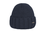 Hatland - Beanie voor heren - Snowden No Wind - Donkerblauw - maat Onesize