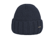 Hatland - Beanie voor heren - Snowden No Wind - Donkerblauw - maat Onesize
