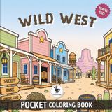 Wild West Pocket Coloring Book