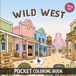 Wild West Pocket Coloring Book