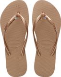 Havaianas HAV. SLIM CRYSTAL SW II ROSE Goud Dames Slippers - rose Goud