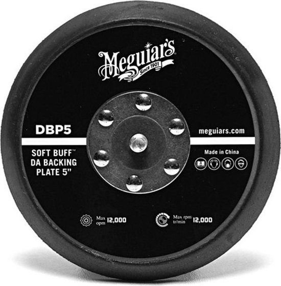 Meguiars Soft Buff DA Backing Plate 5 Inch - DBP5